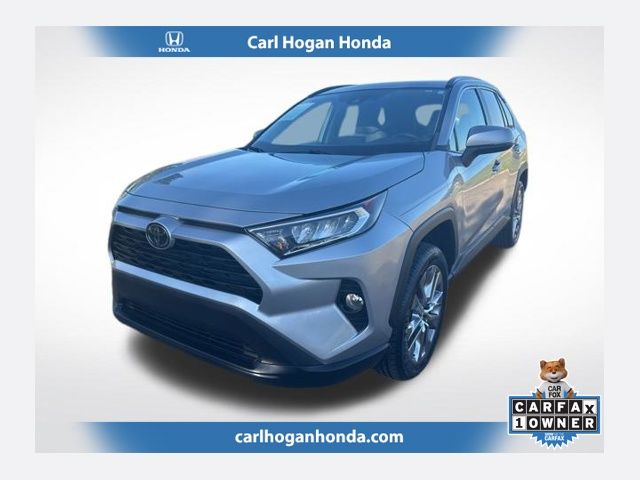 Silver Sky Metallic 2019 Toyota RAV4 XLE Premium FWD SUV / Crossover Front-Wheel Drive 8-Speed Automatic