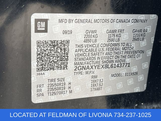 Used 2020 Chevrolet Equinox For Sale in Muncie, IN