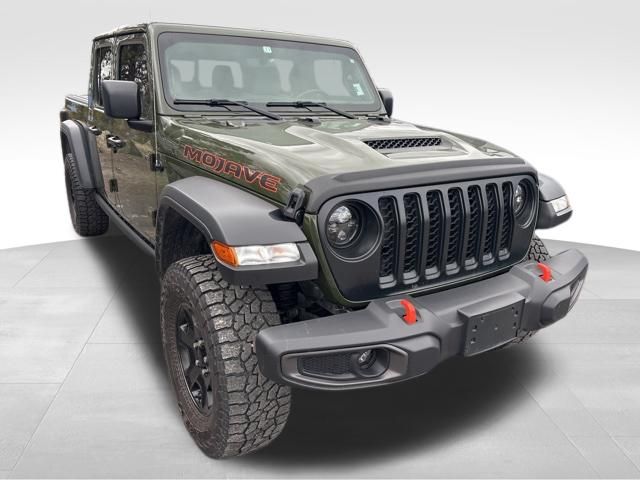 Sarge Green Clearcoat 2023 Jeep Gladiator Mojave Crew Cab 4WD Pickup Truck Four-Wheel Drive 8-Speed Automatic