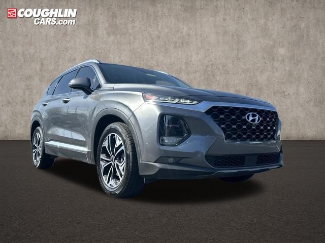 Machine Gray 2019 Hyundai Santa Fe 2.0T Ultimate AWD SUV / Crossover All-Wheel Drive 8-Speed Automatic