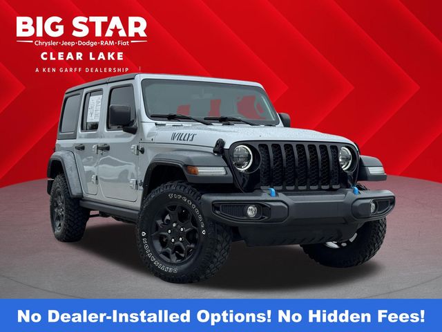 2023 Jeep Wrangler Base 4xe Silver at Bayway Chrysler Dodge Jeep Ram