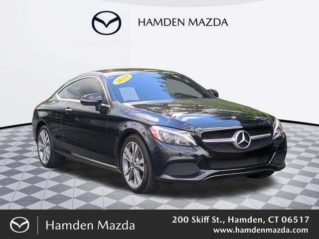 Black 2018 Mercedes-Benz C-Class Sedan All-Wheel Drive 9-Speed Automatic