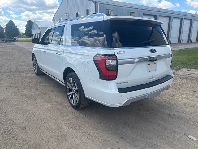 2020 White Ford Expedition Max Platinum 4X4 SUV