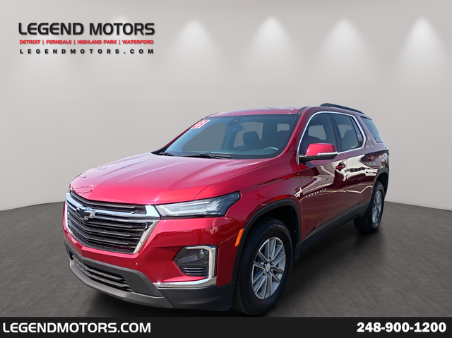 Radiant Red Tintcoat 2023 Chevrolet Traverse SUV / Crossover Front-Wheel Drive 9-Speed Automatic