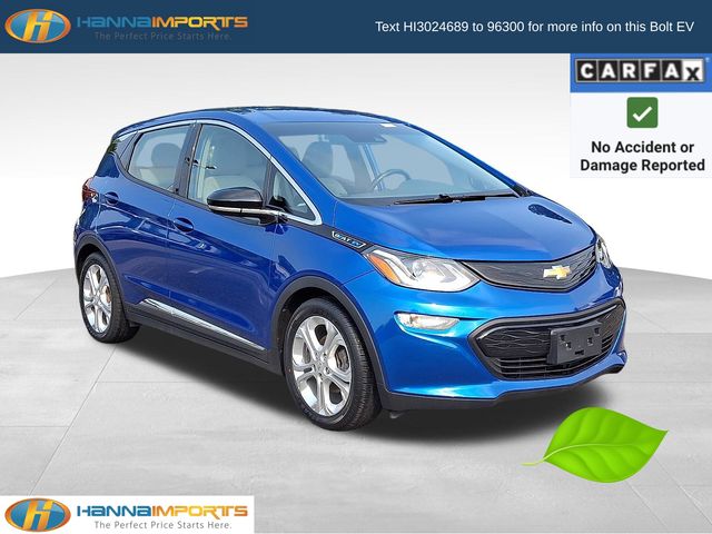 Kinetic Blue Metallic 2020 Chevrolet Bolt EV Wagon Front-Wheel Drive 1-Speed Automatic