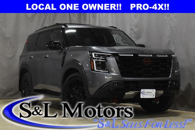 Gray (Gun Metallic) 2025 Nissan Armada PRO-4X 4WD SUV / Crossover Four-Wheel Drive 9-Speed Automatic