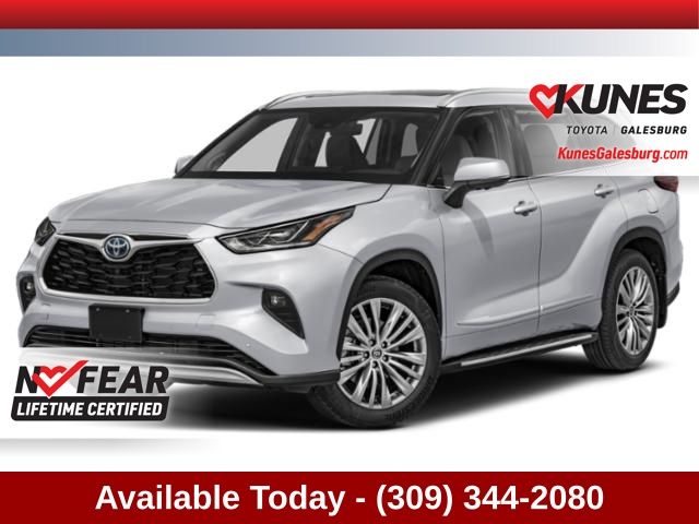 Gray 2026 Toyota Highlander Hybrid Platinum AWD SUV / Crossover All-Wheel Drive Continuously Variable Transmission