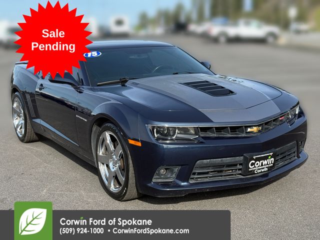 Blue Velvet Metallic 2015 Chevrolet Camaro 2SS Coupe RWD Coupe Rear-Wheel Drive 6-Speed Automatic