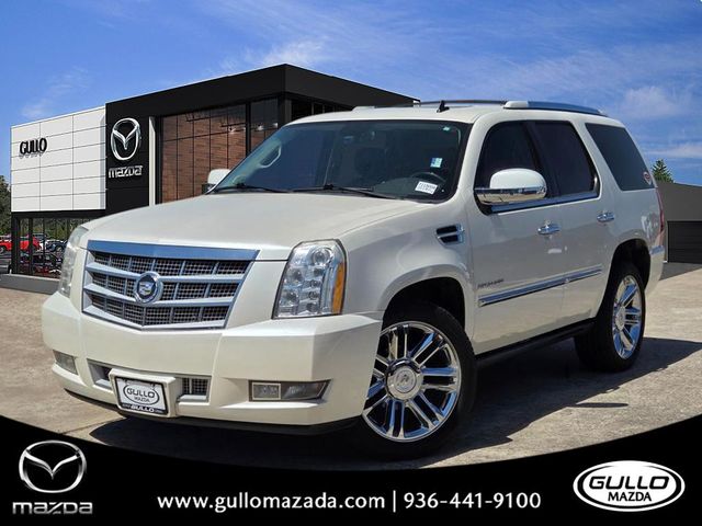 White Diamond Clearcoat 2010 Cadillac Escalade Platinum RWD SUV / Crossover Rear-Wheel Drive 6-Speed Automatic Overdrive