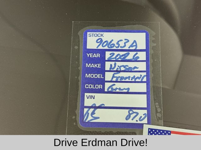Used 2026 Nissan Frontier Truck