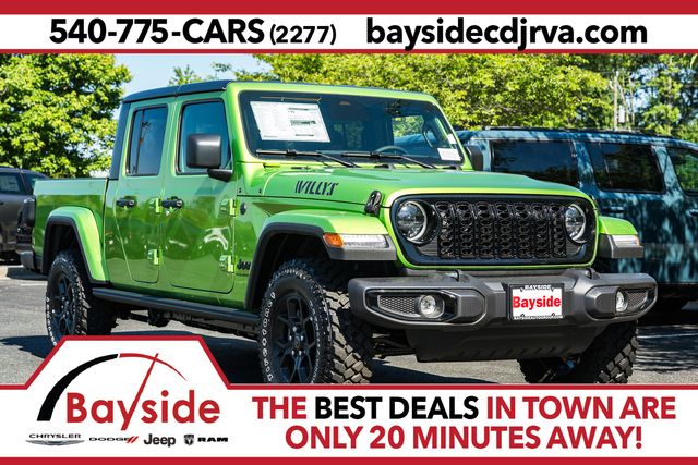 Mojito (DISC) 2026 Jeep Gladiator Willys '41 4dr Crew Cab 4WD Pickup Truck Four-Wheel Drive 8-Speed Automatic