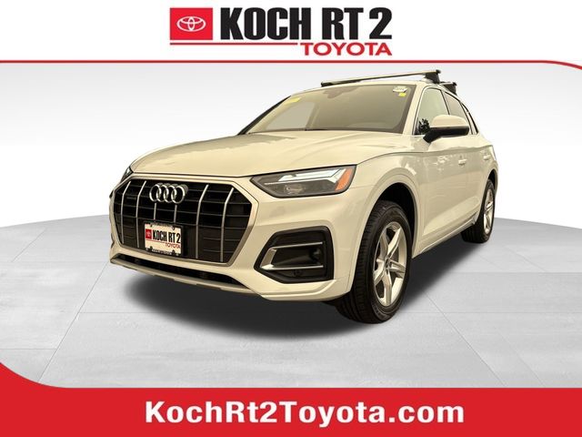 Glacier White Metallic 2021 Audi Q5 SUV / Crossover All-Wheel Drive 7-Speed Automatic
