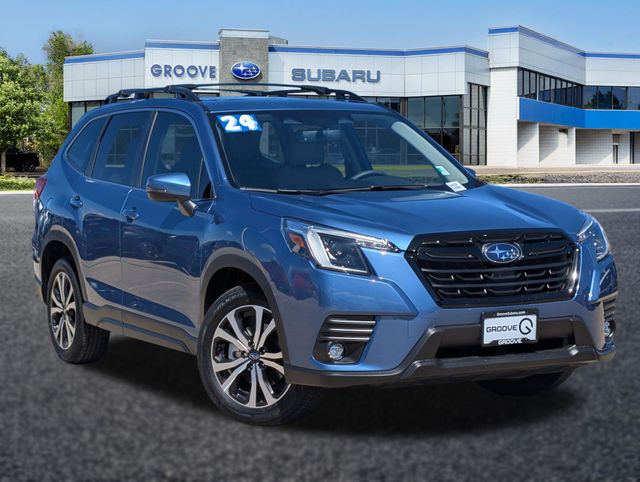 Horizon Blue Pearl 2024 Subaru Forester Limited Crossover AWD SUV / Crossover All-Wheel Drive Continuously Variable Transmission