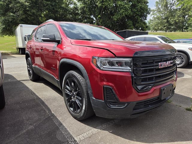 Volcanic Red Tintcoat 2023 GMC Acadia SUV / Crossover Front-Wheel Drive 9-Speed Automatic