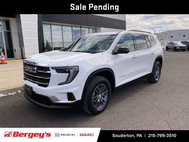 Summit White 2025 GMC Acadia Elevation AWD SUV / Crossover Four-Wheel Drive 8-Speed Automatic