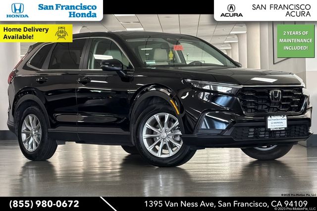 Crystal Black Pearl 2025 Honda CR-V SUV / Crossover Front-Wheel Drive Continuously Variable Transmission