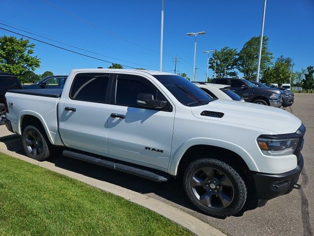 2021 Ram 1500 Big Horn/Lone Star - Bright White Clearcoat exterior view 3