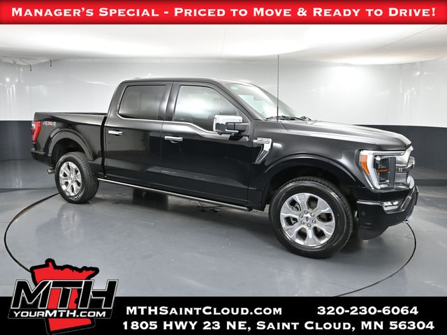 Agate Black Metallic 2023 Ford F-150 Pickup Truck Four-Wheel Drive Automatic