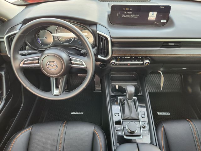 2025 Mazda CX-50 Hybrid Premium Red at Parkway Family Mazda