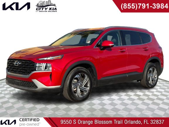 Calypso Red 2023 Hyundai Santa Fe SEL FWD SUV / Crossover Front-Wheel Drive 8-Speed Automatic