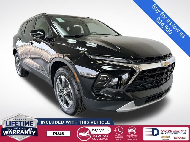 Black 2025 Chevrolet Blazer SUV / Crossover  9-Speed Automatic Overdrive