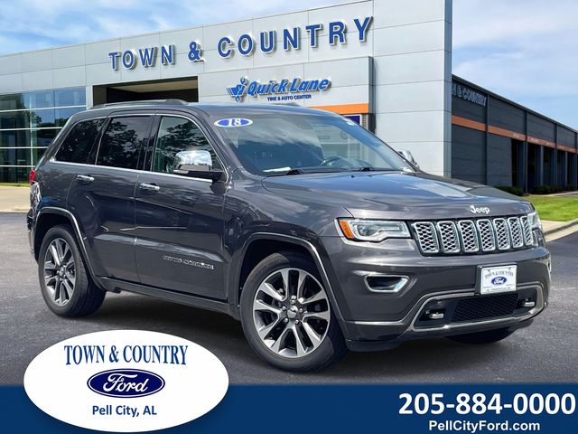 Gray (Granite Crystal Metallic Clearcoat) 2018 Jeep Grand Cherokee SUV / Crossover Four-Wheel Drive 8-Speed Automatic