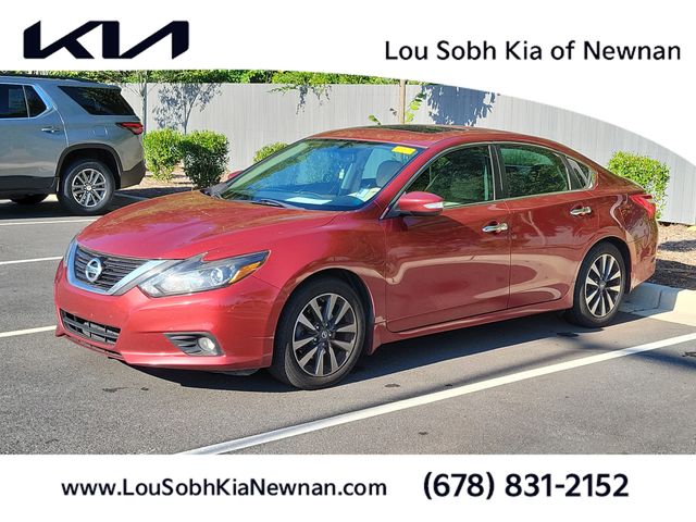 Cayenne Red 2017 Nissan Altima Sedan Front-Wheel Drive Continuously Variable Transmission