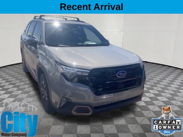 River Rock Pearl 2025 Subaru Forester Hybrid SUV / Crossover All-Wheel Drive Continuously Variable Transmission