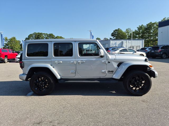 Used 2022 Silver Jeep Unlimited Sahara High Altitude image 2