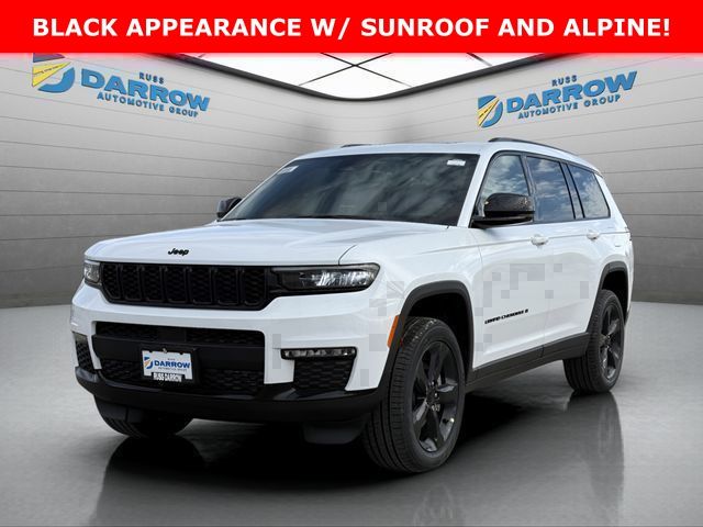 Bright White Clearcoat 2025 Jeep Grand Cherokee L Limited 4WD SUV / Crossover Four-Wheel Drive 8-Speed Automatic