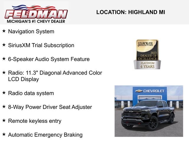 New 2025 Chevrolet Colorado For Sale in Livonia, MI