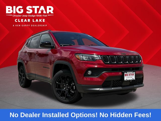 2026 Jeep Compass Latitude Red at Texan Dodge Chrysler Jeep Ram