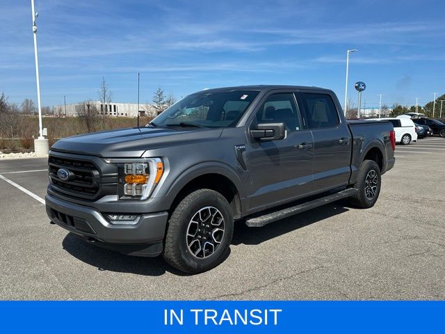 Carbonized Gray Metallic 2023 Ford F-150 XLT SuperCrew 4WD Pickup Truck Four-Wheel Drive Automatic