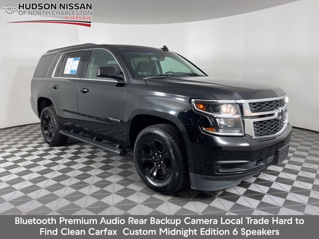 Black 2019 Chevrolet Tahoe LS 4WD SUV / Crossover Four-Wheel Drive 6-Speed Automatic Overdrive