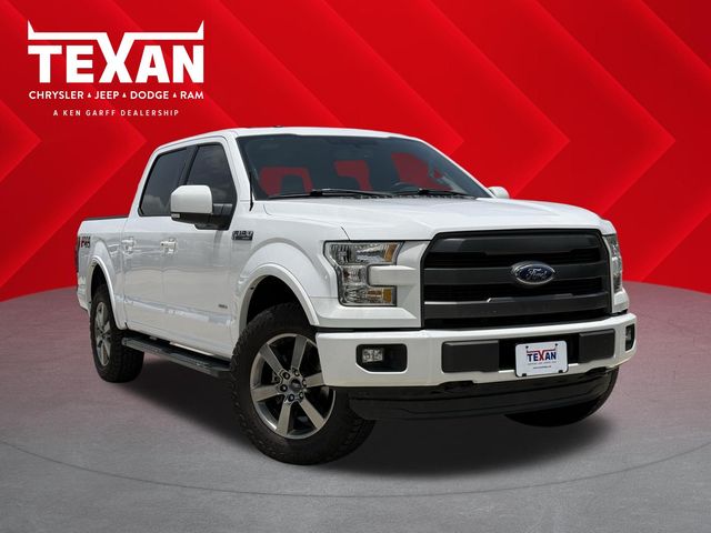 2016 Ford F-150 Lariat White at Emmons Autoplex