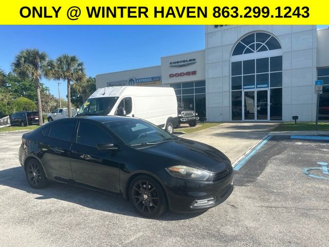 Pitch Black Clearcoat 2016 Dodge Dart SE FWD Sedan Front-Wheel Drive 6-Speed Automatic