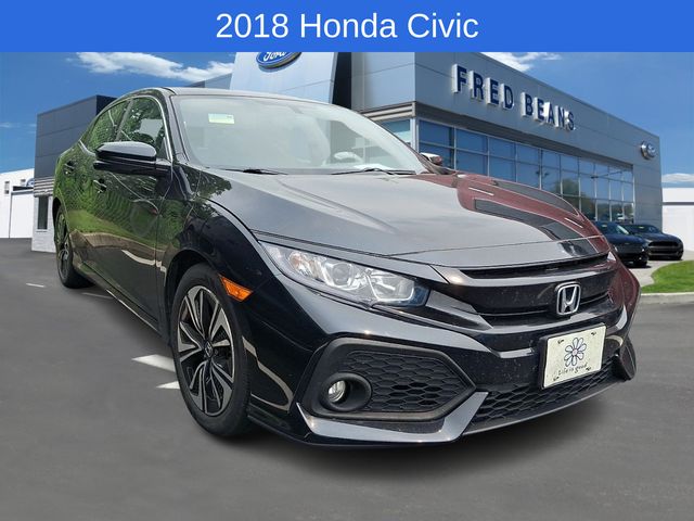 2018 Honda Civic Hatchback Negro Hatchback Tracción delantera Transmisión variable continua