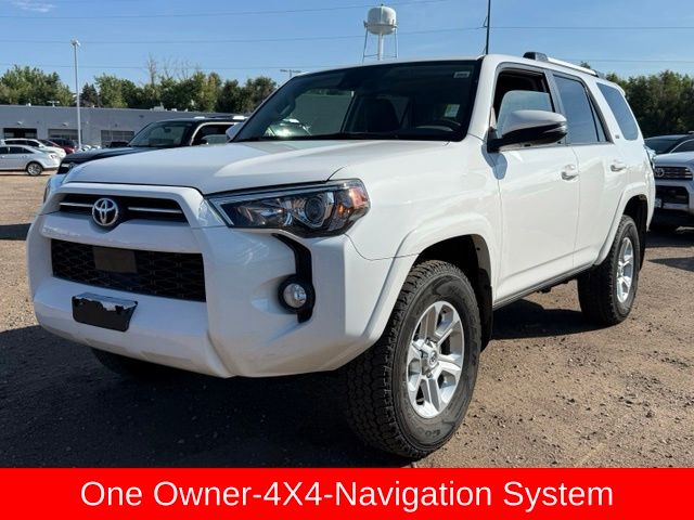 Super White 2020 Toyota 4Runner SUV / Crossover Four-Wheel Drive 5-Speed Automatic Overdrive