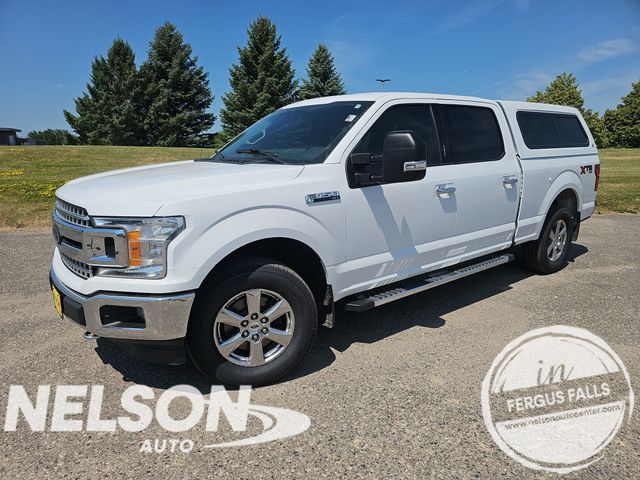White 2019 Ford F-150 Pickup Truck Four-Wheel Drive Automatic