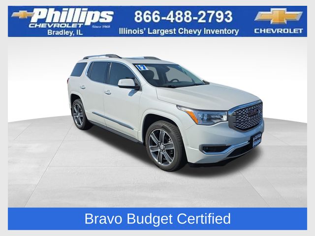 White Frost Tricoat 2017 GMC Acadia SUV / Crossover Front-Wheel Drive 6-Speed Automatic