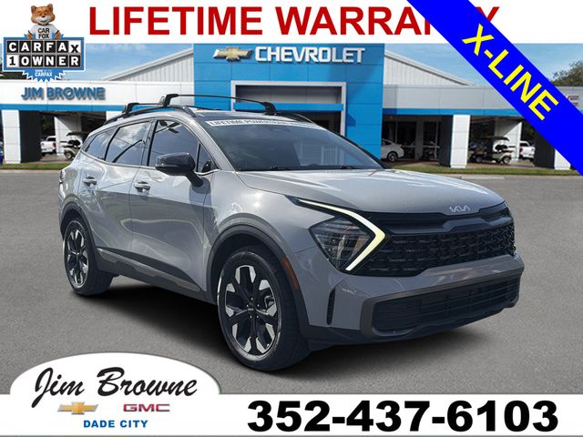 Wolf Gray 2024 Kia Sportage SUV / Crossover All-Wheel Drive 8-Speed Automatic
