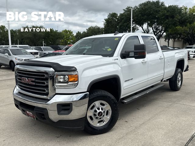 2019 GMC Sierra 2500HD SLE White at Central Houston Nissan