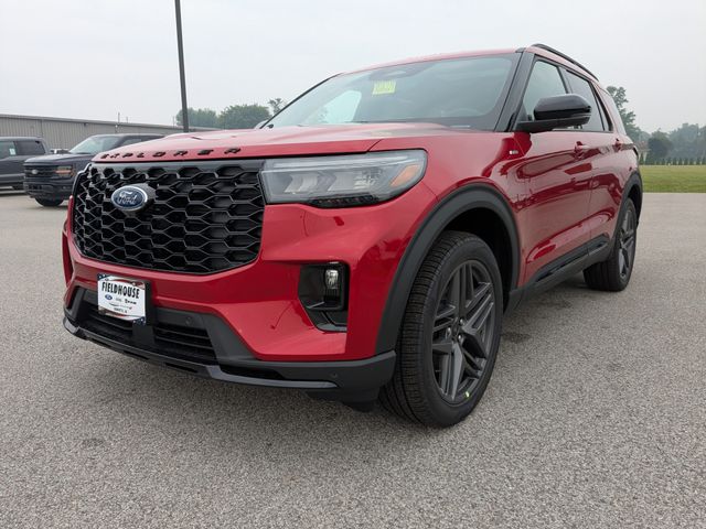 Rapid Red Metallic Tinted Clearcoat 2026 Ford Explorer SUV / Crossover All-Wheel Drive Automatic