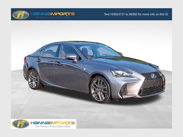 Gray Pearl 2020 Lexus IS Sedan Rear-Wheel Drive 8-Speed Dual Clutch