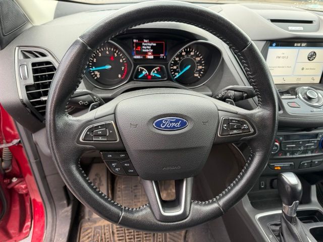 2017 Ruby Red Metallic Tinted Clearcoat Ford Escape Titanium 4X4 SUV