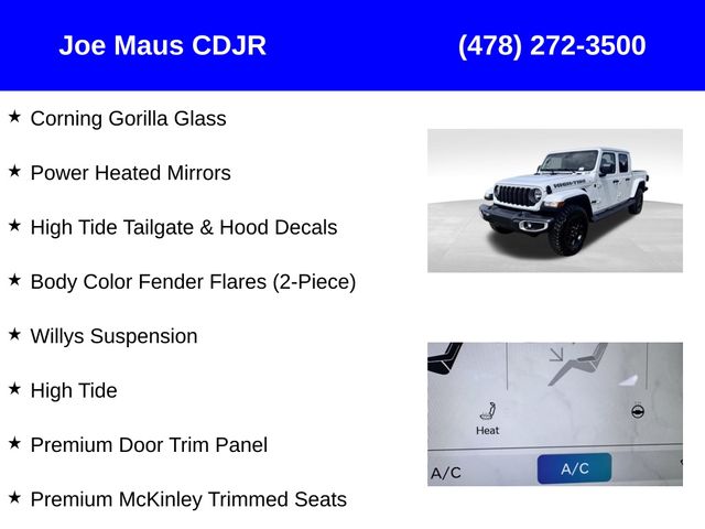 new 2025 Jeep Gladiator car, priced at $42,721