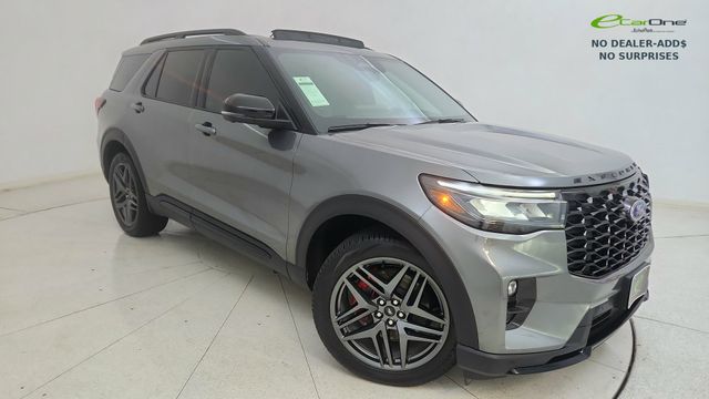 Gray Metallic 2025 Ford Explorer ST AWD SUV / Crossover All-Wheel Drive Automatic