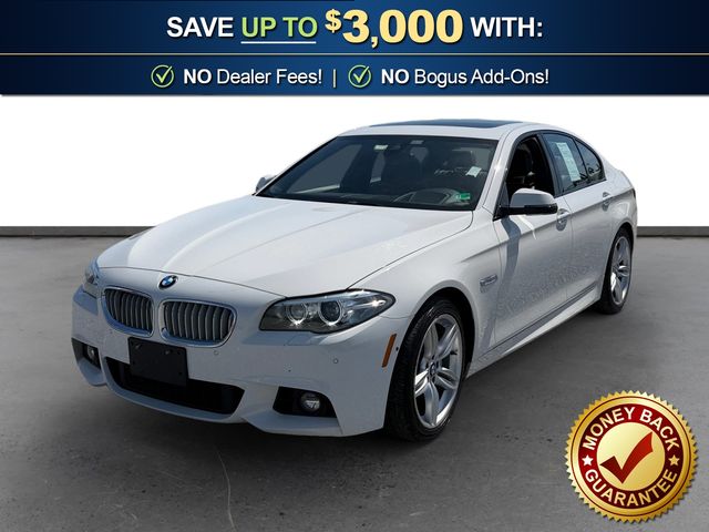 Alpine White 2016 BMW 5 Series 550i xDrive Sedan AWD Sedan All-Wheel Drive 8-Speed Automatic
