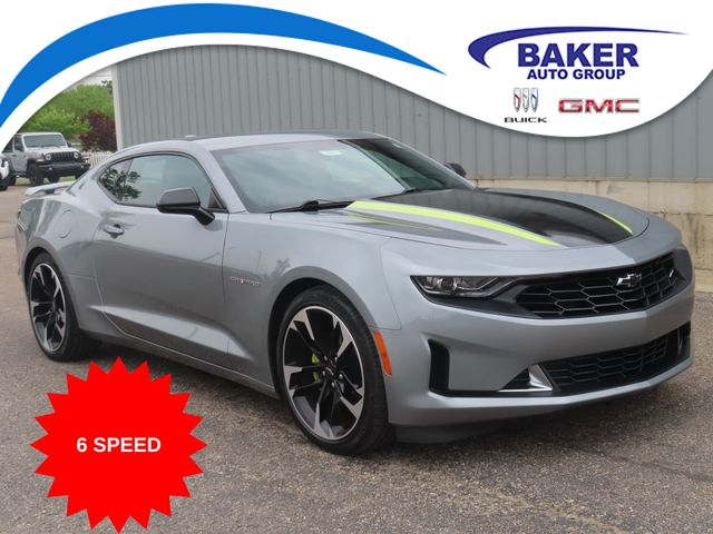 Sharkskin Metallic 2023 Chevrolet Camaro 3LT Coupe RWD Coupe Rear-Wheel Drive 6-Speed Manual