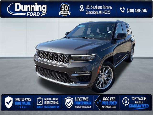 Baltic Gray Metallic Clearcoat 2023 Jeep Grand Cherokee SUV / Crossover Four-Wheel Drive 8-Speed Automatic